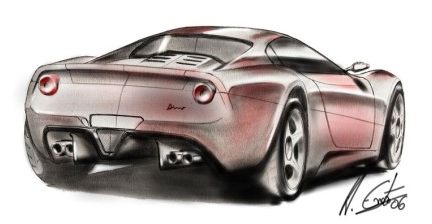 Ferrari Dino by Ernesto Freitas