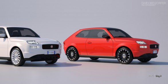 Fiat 127 concept / Abarth 127 concept  David Obendorfer