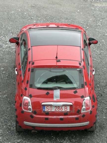 Fiat 500 allo Stelvio