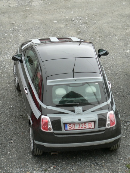 Fiat 500 allo Stelvio