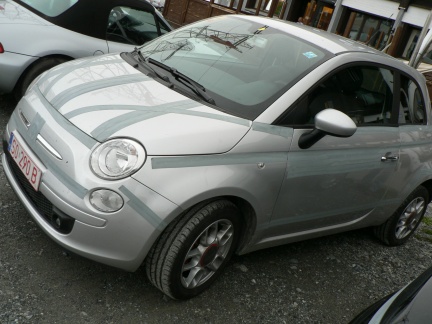 Fiat 500 allo Stelvio