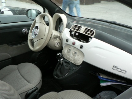 Fiat 500 allo Stelvio