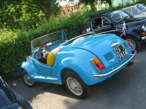 Fiat 500: le immagini dal raduno di Garlenda