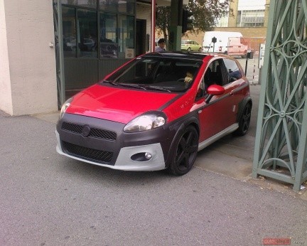 Fiat Grande Punto Abarth: nuove foto spia