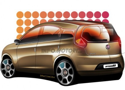 Fiat Panda 2010 - rendering Infomotori.com