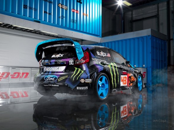 Ford Fiesta Hoonigan Racing: l\\'auto di Ken Block per il 2013
