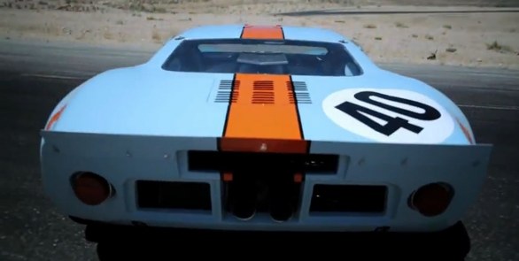 La Ford GT40 Gulf del 1967 utilizzata per le riprese di Le Mans con Steve Mcqueen è stata battuta all\