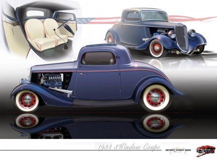 Ford hot-rod 1934 con EcoBoost