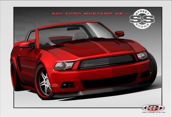 Ford mustang in sema 2010 #5
