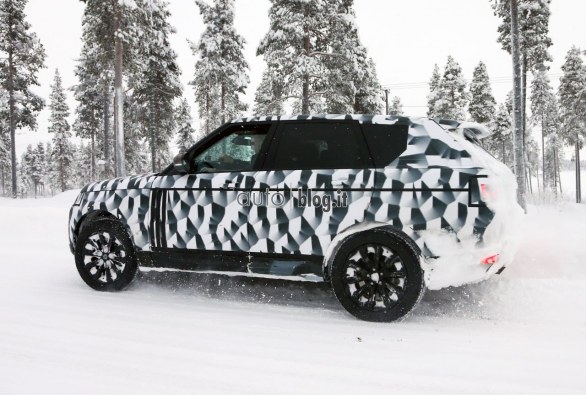 foto spia 2014 Range Rover Sport