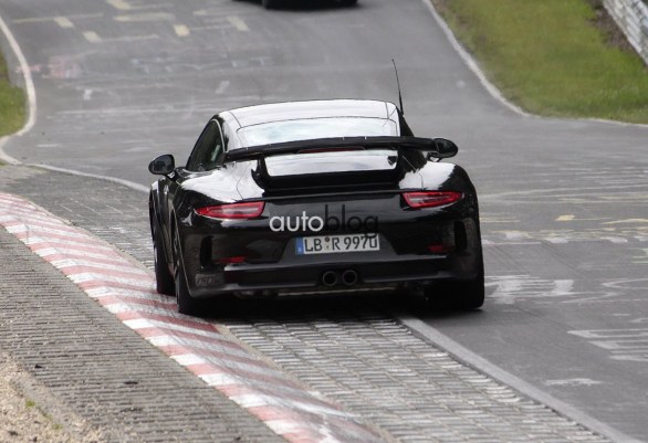 Foto spia della nuova Porsche 911 GT2