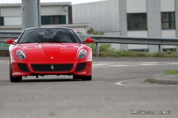 Foto spia Ferrari 599 Spider