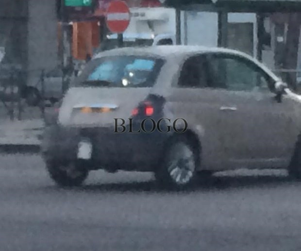 foto spia Fiat 500 2015