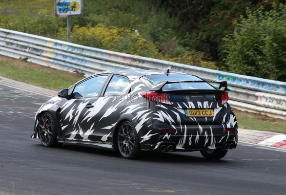 foto spia Honda Civic Type-R