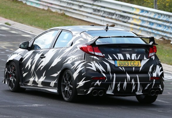 foto spia Honda Civic Type-R