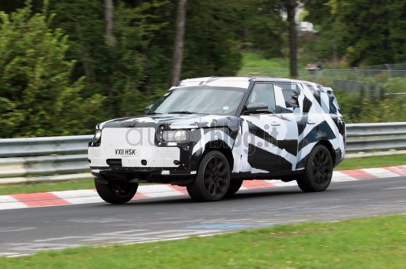 Foto spia Land Rover Range Rover