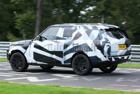 Foto spia Land Rover Range Rover