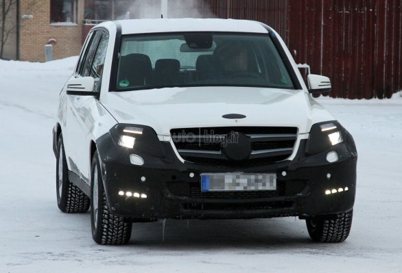 Foto spia Mercedes GLK facelift
