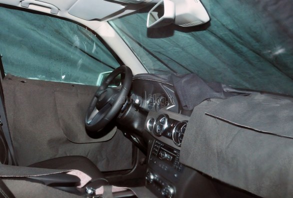 Foto spia Mercedes GLK facelift