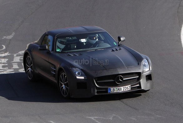 Foto Spia Mercedes SLS AMG Black Series