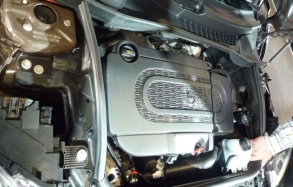 Foto spia motore diesel Mini Cooper S