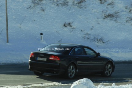 Foto spia nuova Audi S8
