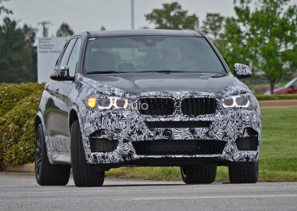 Foto spia nuova BMW X5M