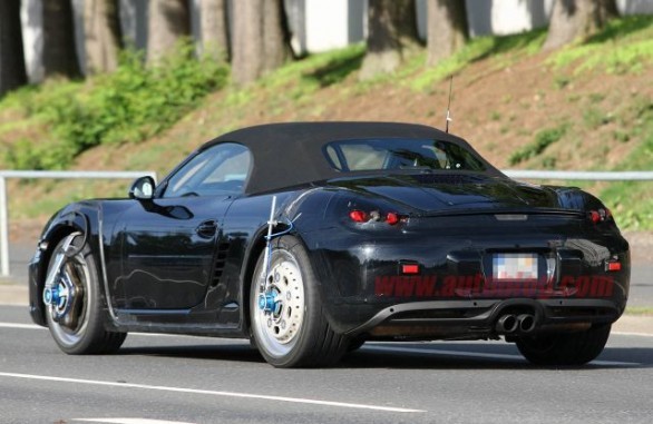 Foto spia nuova Porsche Boxster