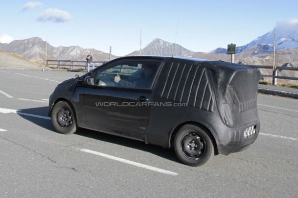 Foto spia nuova Volkswagen Lupo