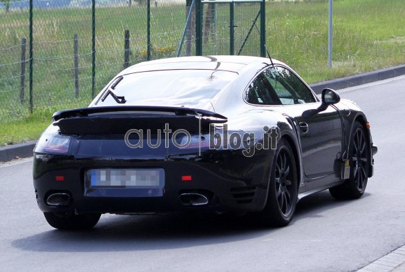 foto spia Porsche 991 Turbo