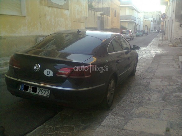 Foto spia Volkswagen Passat CC