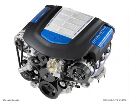 GM LS9 6.2 V8 supercharged
