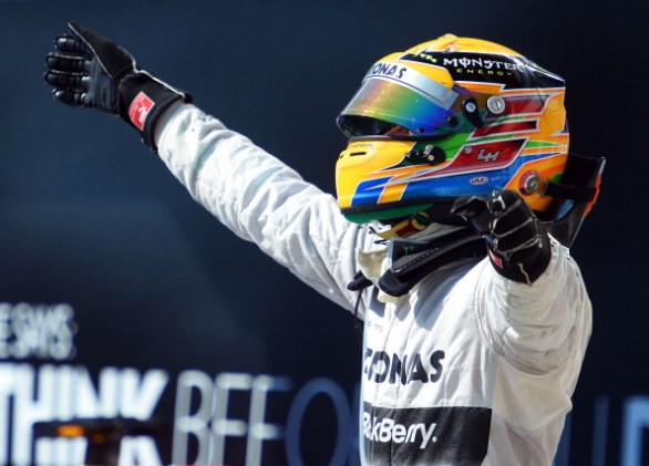Gp d'Ungheria 2013: la vittoria di Lewis Hamilton