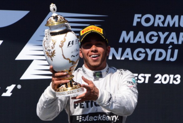 Gp d'Ungheria 2013: la vittoria di Lewis Hamilton