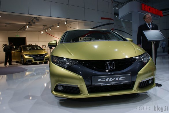 Honda Civic e Insight restyling - Salone di Francoforte Live 2011