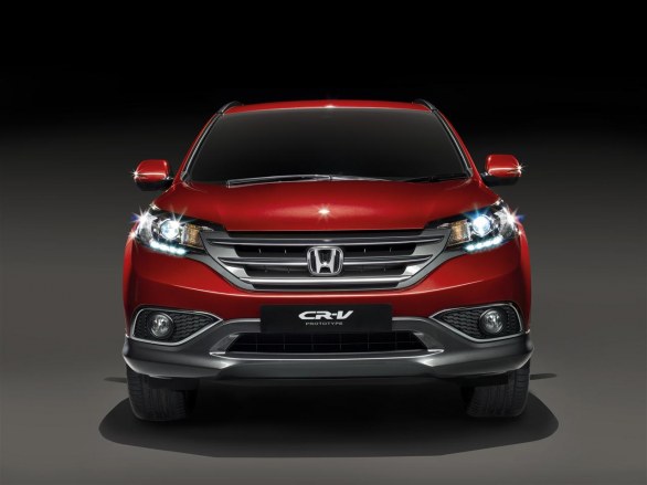 Prime immagini del prototipo europeo della Honda CR-V che debutterà al Salone di Ginevra 2012