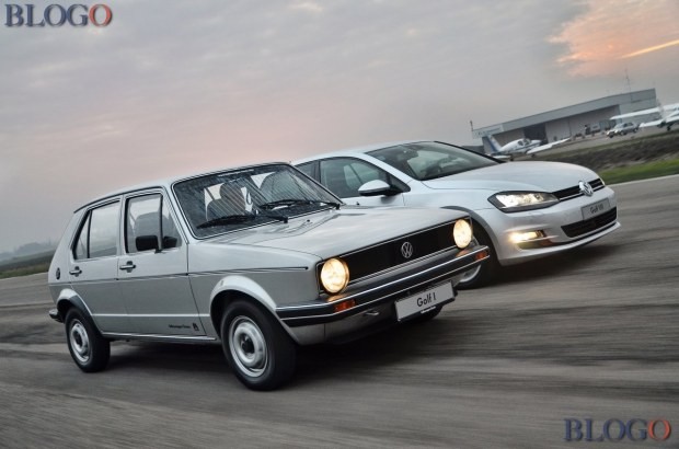 I 40 anni di Volkswagen Golf: su strada con le 7 generazioni