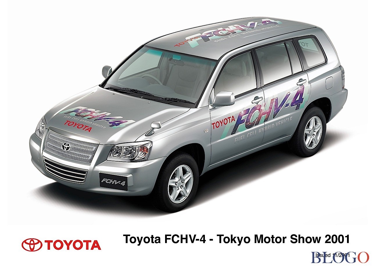 I prototipi che hanno portato alla Toyota Fuel Cell