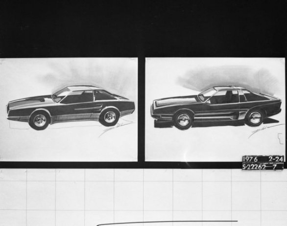 Il percorso stilistico della Ford Mustang MkIII