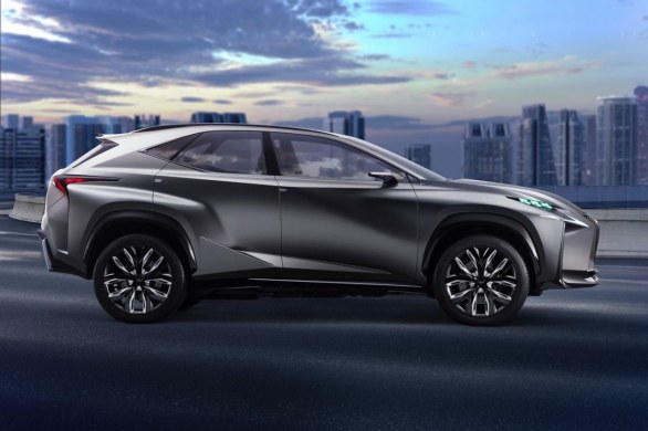 Immagini e caratteristiche della Lexus LF-NX Turbo