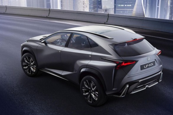 Immagini e caratteristiche della Lexus LF-NX Turbo