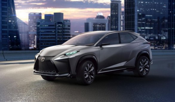 Immagini e caratteristiche della Lexus LF-NX Turbo