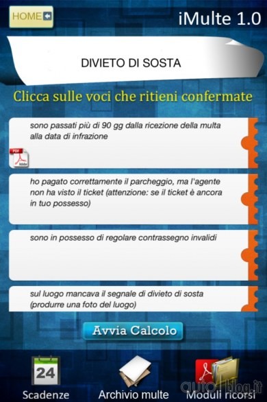 iMulte: l\\'app dedicata ai ricorsi delle sanzioni stradali