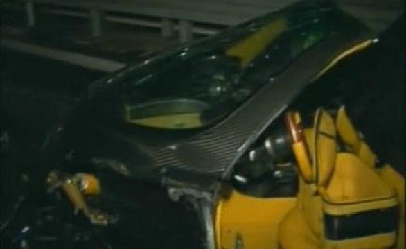 Incidente Pagani Zonda A10 Spotorno