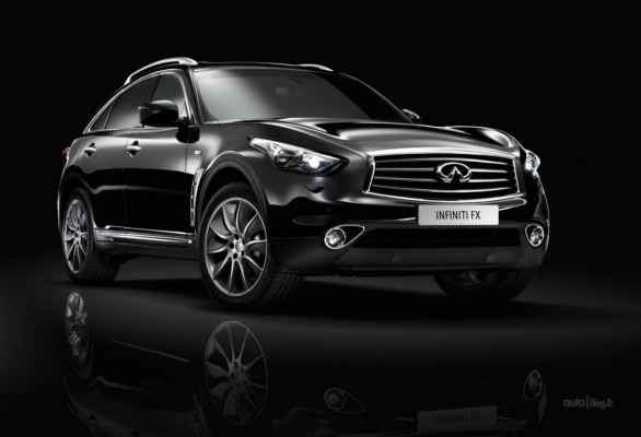 Infiniti FX Black and White: 500 esemplari a tiratura limitata