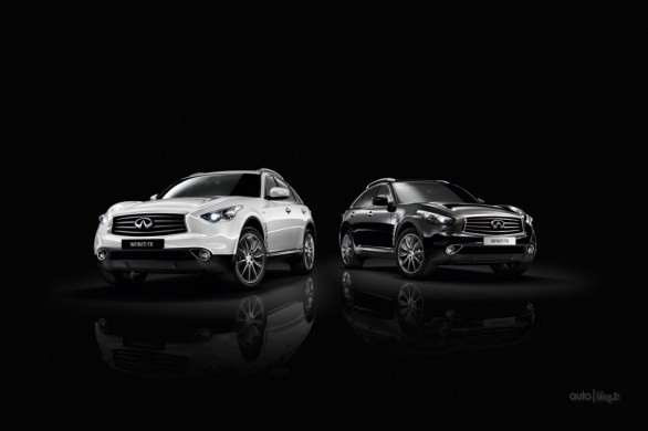 Infiniti FX Black and White: 500 esemplari a tiratura limitata