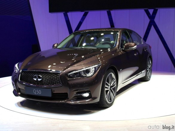 Infiniti Q50 - Salone di Ginevra 2013 live