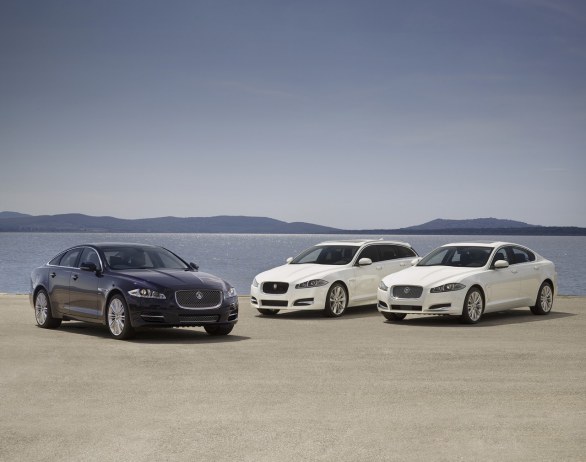 Jaguar presenta i nuovi model year 2013 della XJ e della XF, berlina e Sportbrake