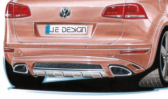 JE Design Volkswagen Touareg wide body conversion kit