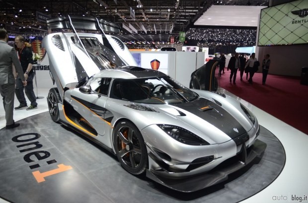 Koenigsegg One:1 al salone di Ginevra 2014 Live